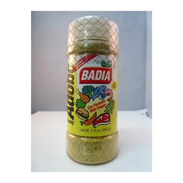 Badia Adobo Seasoning with Pepper/Con Pimienta