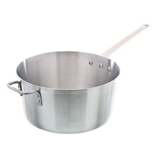 Update International (ASP-7) 7 Qt Aluminum Sauce Pan w/ Helper Handle