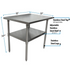 BK Resources (QVT-3030) 14 GA. T-304 30 X 30 Table Stainless Steel Base