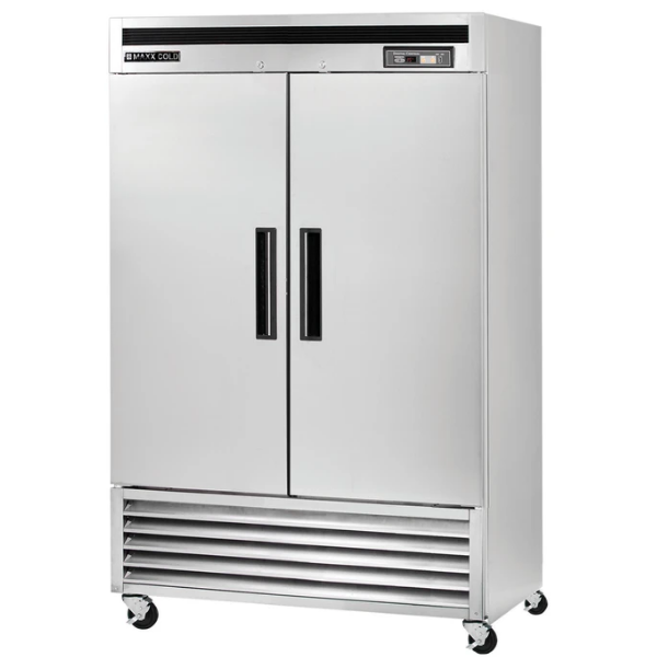 Maxx Cold MCR-49FDHC Reach-In Refrigerator, Double Door, Bottom Mount