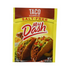 Mrs Dash Seasoning Mix - Taco - All Natural - Salt-Free - Net Wt. 1.25 OZ (35 g) Each - Pack of 4 Packets