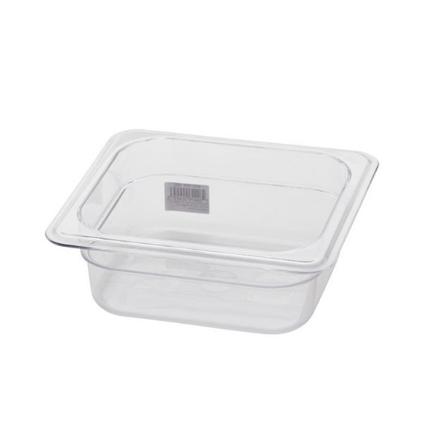 Royal Industries (ROY PCP 1602) Polycarbonate Pan, Sixth x 2"