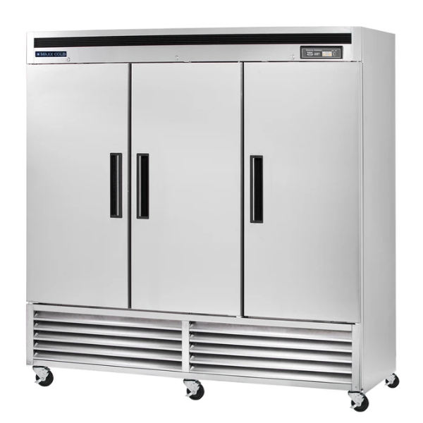 Maxx Cold MCR-72FDHC Reach-In Refrigerator, Triple Door, Bottom Mount