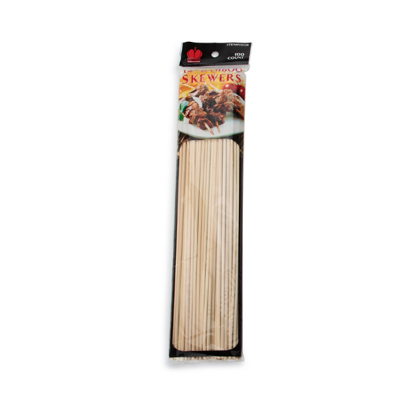 Royal Industries (BAM 12) 12" Bamboo Skewers - 100/Pack