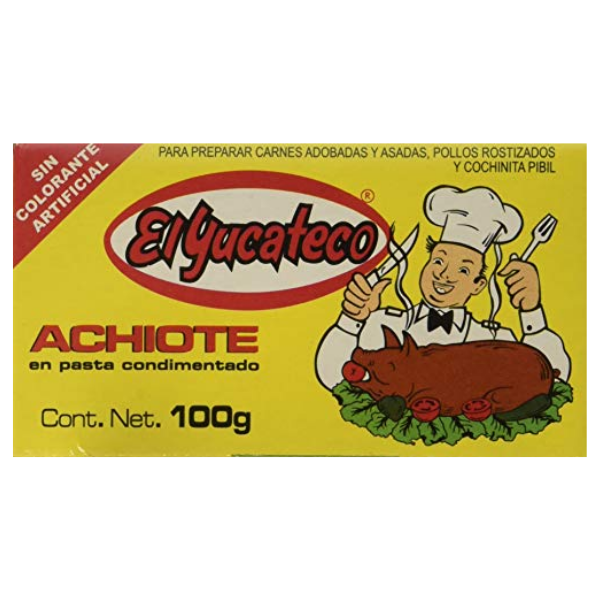 El Yucateco Achiote Paste 3.5 OZ (Pack of 3)