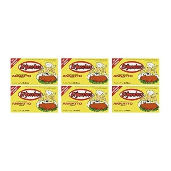 El Yucateco Achiote Paste 3.5 oz (Pack of 6)