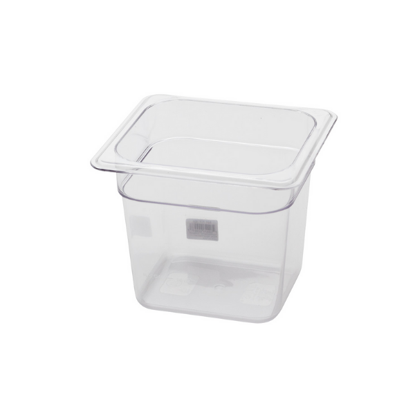 Royal Industries (ROY PCP 1606) Polycarbonate Pan, Sixth x 6"