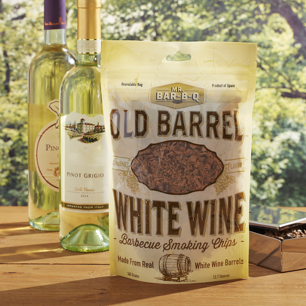 Chef Master (05041BC) Old Barrel White Wine Barbecue Smoking Chips