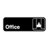 Royal Industries (ROY 394528) OFFICE , 3" x 9" Sign