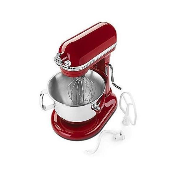 KitchenAid KSM6573CER 6-Qt Professional 6000 HD Bowl-Lift Stand Mixer Empire Red