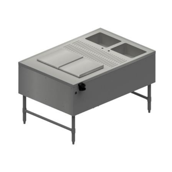 BK Resources (CKTST-3554) 35" X 54" Pass-Thru Cocktail Station With SGH