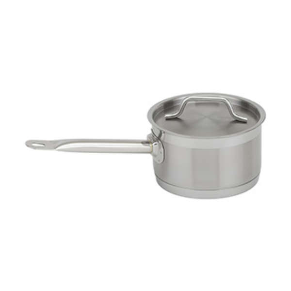 Royal Industries (ROY SS SAPT 2) NSF Stainless Steel Sauce Pan with Lid, 2 qt.