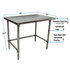 BK Resources (CTTOB-4836) 16 GA. T-304 48 X 36 Table Galvanized Open Base