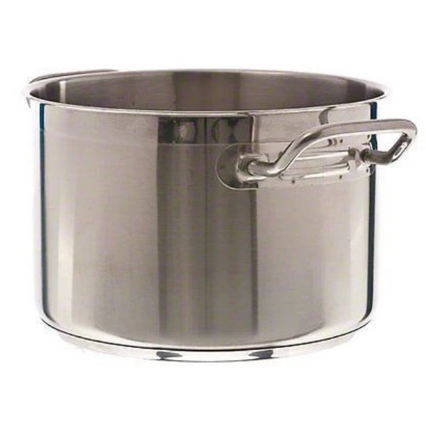 Update International (SPS-8) 8 Qt Induction Ready Stainless Steel Stock Pot