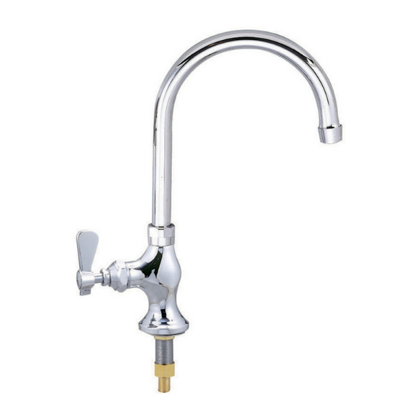 BK Resources (BKF-SPF-3G-G) Single Valve DM Pantry Faucet With 3.5" Gooseneck Spout