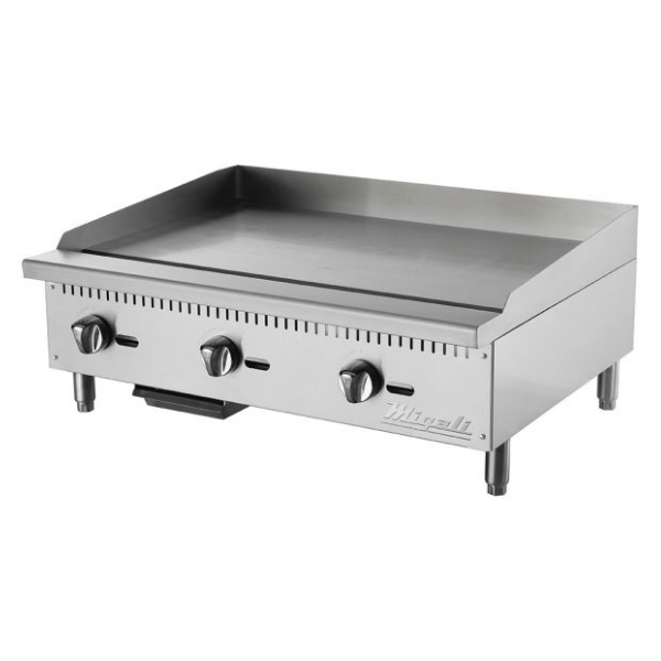 Migali-C-G36 - 36″ Wide Manual Griddle - 90,000 BTU