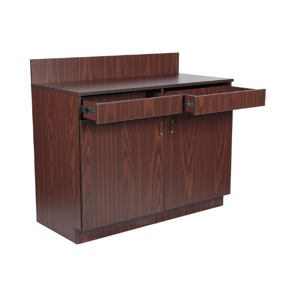 Royal Industries (ROY 729 WA) Waitress Station, Walnut-Assembled