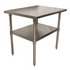 BK Resources (SVT-3030) 30" X 30" T-430 18 GA Stainless Steel Table Top and Base