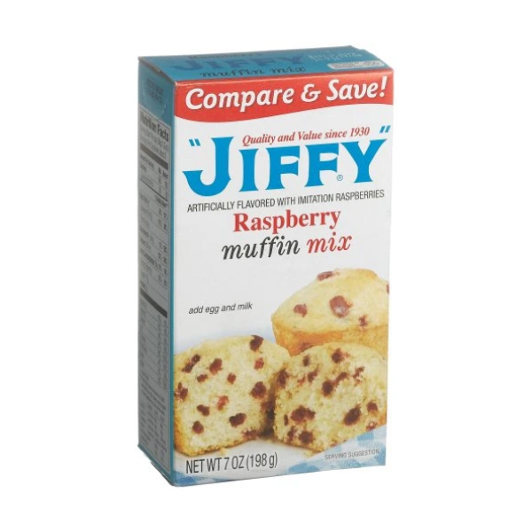 Jiffy Raspberry Muffin Mix 7 oz