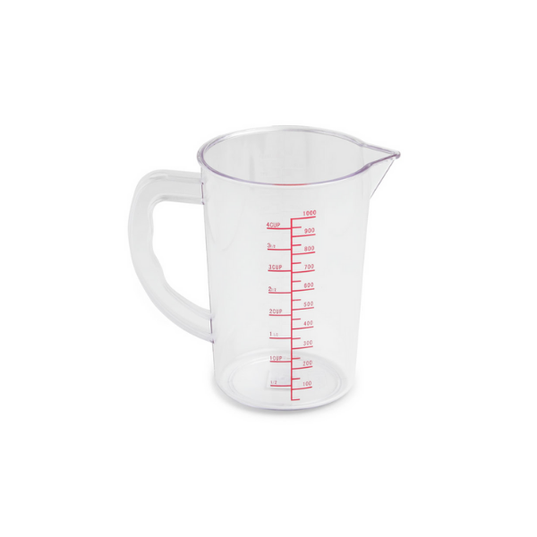 Royal Industries (ROY MC 04) Polycarbonate Liquid Measuring Cup, 4 CUP