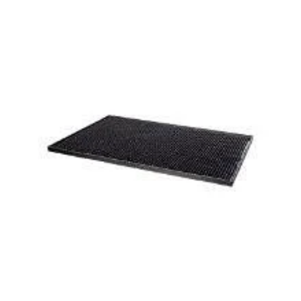 18'' x 12'' Bar Service Mat, Black