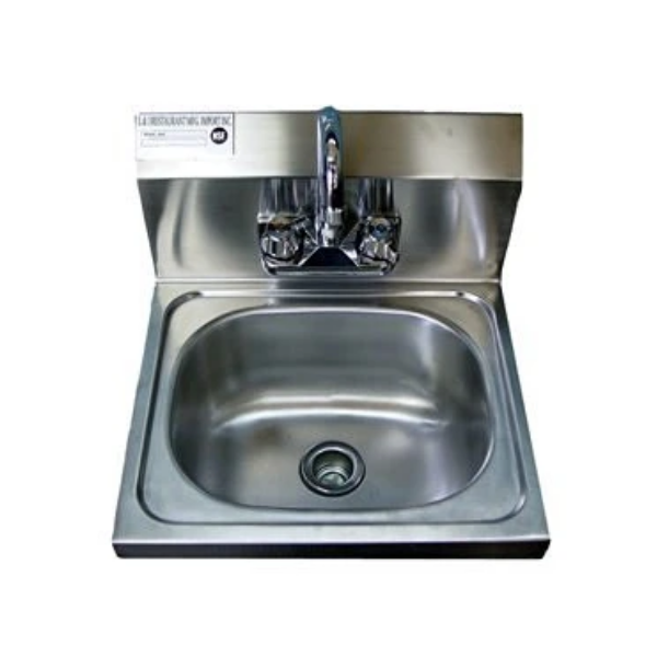 Stainless Steel Hand Sink 16.5" X 16" - NSF - Commercial Equipment