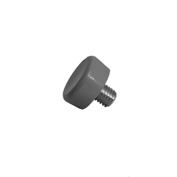 Globe (G-014) 652/817 Slicer Gray Rubber Support Foot (Threaded)