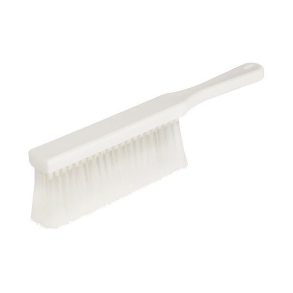 Ateco Counter Duster, White Nylon Bristle