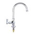 BK Resources (BKF-WPF-8G-G) Standard Duty DM Single Valve Pantry Faucet 8" Gooseneck Spout