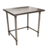 BK Resources (VTTOB-3030) 30" X 30" T-430 18 GA Stainless Steel Table Top Open Base