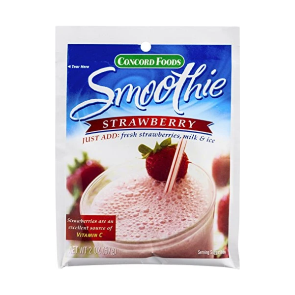 Strawberry Smoothie Mix 2 oz (Pack of 4)