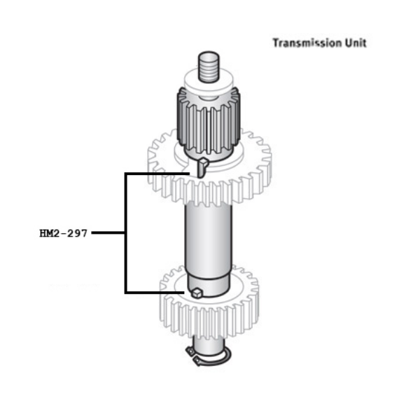 Hobart (HM2-297) 435297 Transmission Shaft Gear Key For Mixers