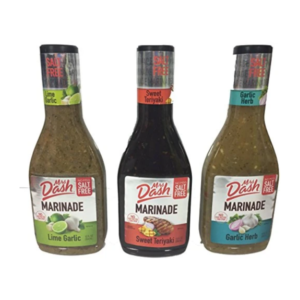 Mrs. Dash Marinade Salt-Free Pack of 3 Variety Pack 12oz