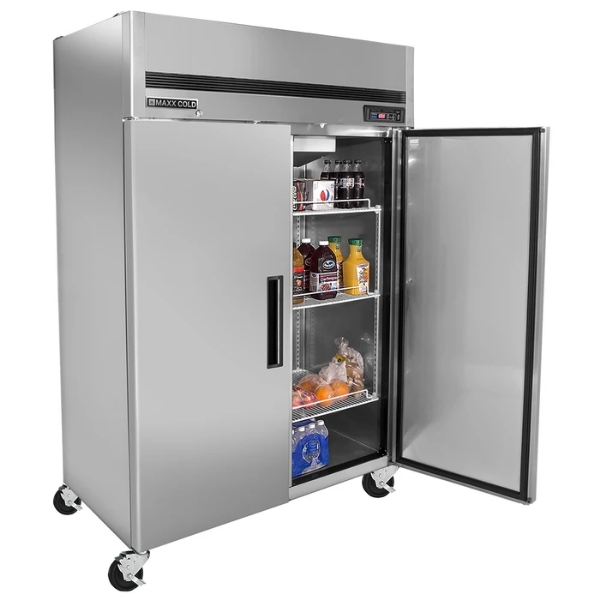 Maxx Cold MCRT-49FDHC Reach-In Refrigerator, Double Door, Top Mount