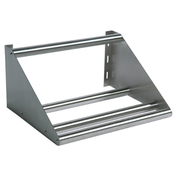 BK Resources (BK-TSH-63) 63" KD Stainless Tubular Overshelf