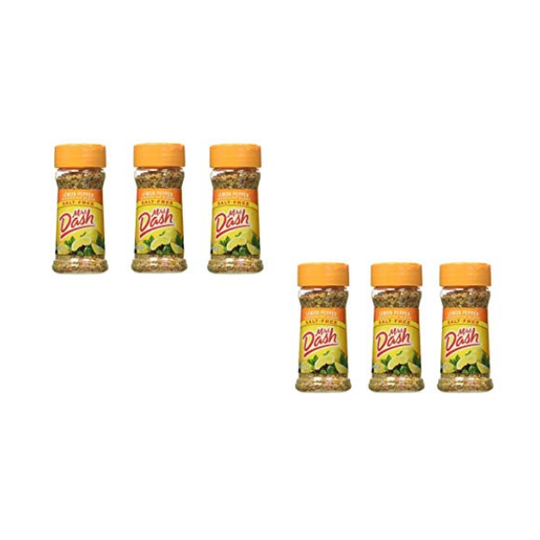 Mrs. Dash Lemon Pepper Salt-Free Seasoning, Pack of 2 (Lemon Pepper pack pack of 6)