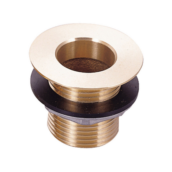 BK Resources (BKDR-15BR) 1-7/8" Flange X 1-1/2" L 1" NPS Brass Drain