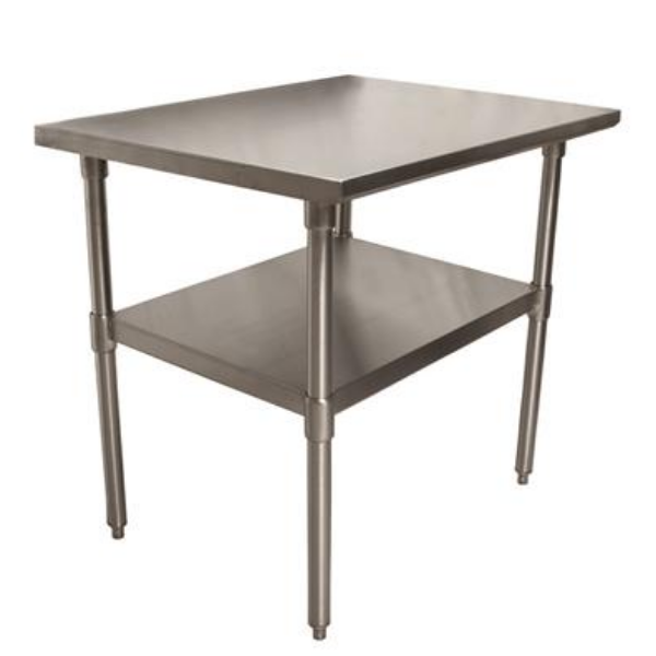 BK Resources (CTT-3624) 16 GA. T-304 36 X 24 Table Galvanized Base