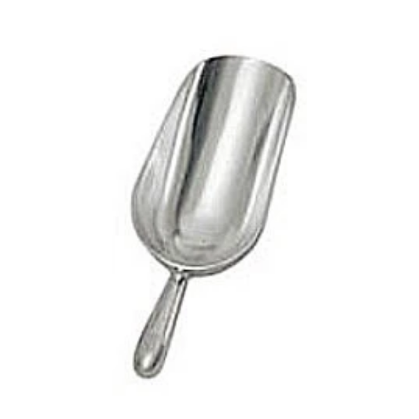 Large 38 Oz. (Ounce) Bar Ice Scoop, Dry Bin Scoop, Dry Goods Scoop, Candy Scoop, Spice Scoop, Cast Aluminum