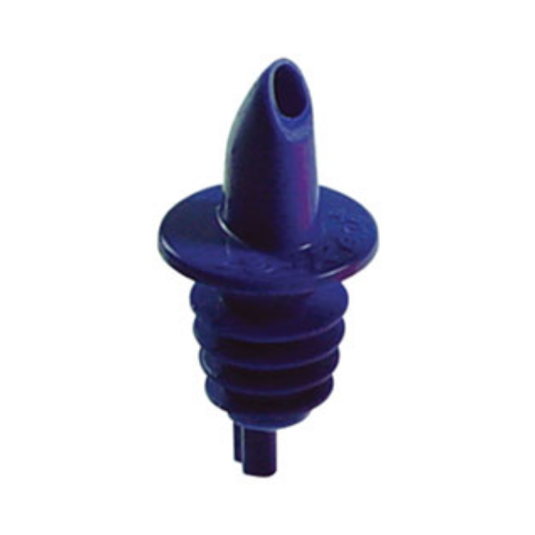 Royal Industries (PR 301 BLU) Economy Plastic Pourer, No Collar - 12/Pack