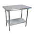 BK Resources VTT-3024 Stainless-Steel Work Table | 30" x 24"