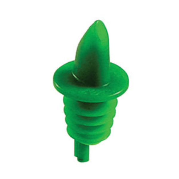 Royal Industries (PR 301 GRN) Economy Plastic Pourer, No Collar - 12/Pack