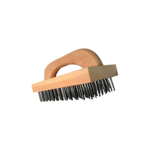 ALFA 0015 Large Wooden Butcher Block Brush