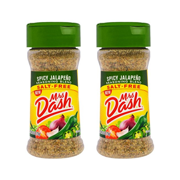 Mrs. Dash Spicy Jalapeño Seasoning Blend 2.5 Oz - Pack of 2