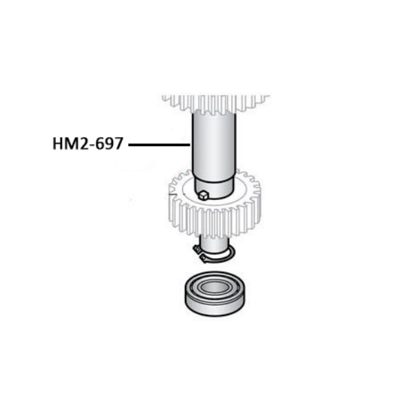 Hobart (HM2-697) 12697 Lower Spacer (1-1/2″) For Mixers