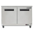 Maxx Cold MXCF48UHC Undercounter Freezer, Double Door