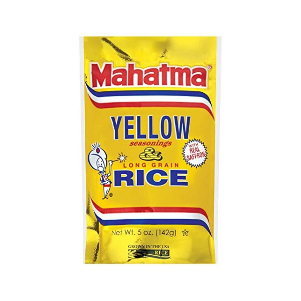 Mahatma Saffron Yellow Rice Mix, 5 oz (Pack of 12)