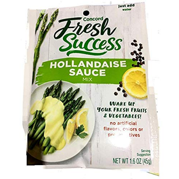 Concord Farms, Hollandaise Sauce Mix, 1.6oz Packet (VALUE Pack of 12 Pouches)