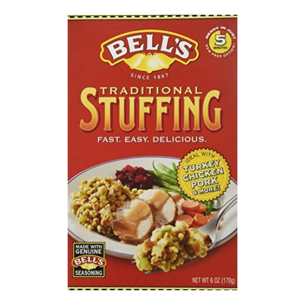 Bell's Traditional Ready Mixed Stuffing 6 Oz (Pack of 3)