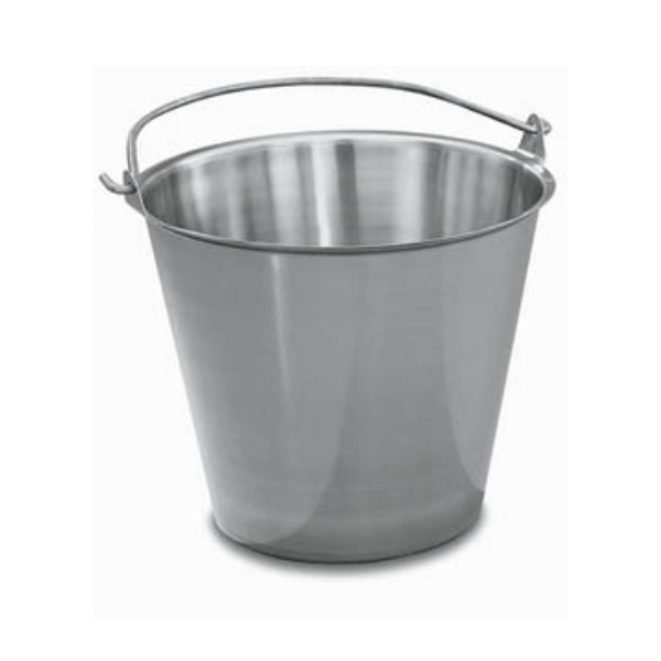 Royal Industries (ROY SP 13) 13" Stainless Steel Ice Pail with Handle